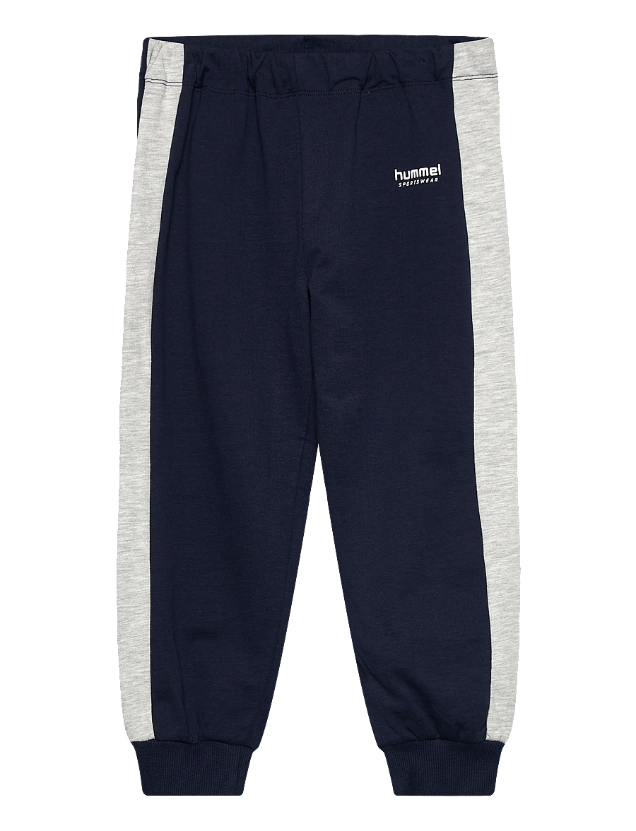 Hummel - hmlMINI LOOSE ADJ WAIST PANTS - collegehousut - dress blues - 0