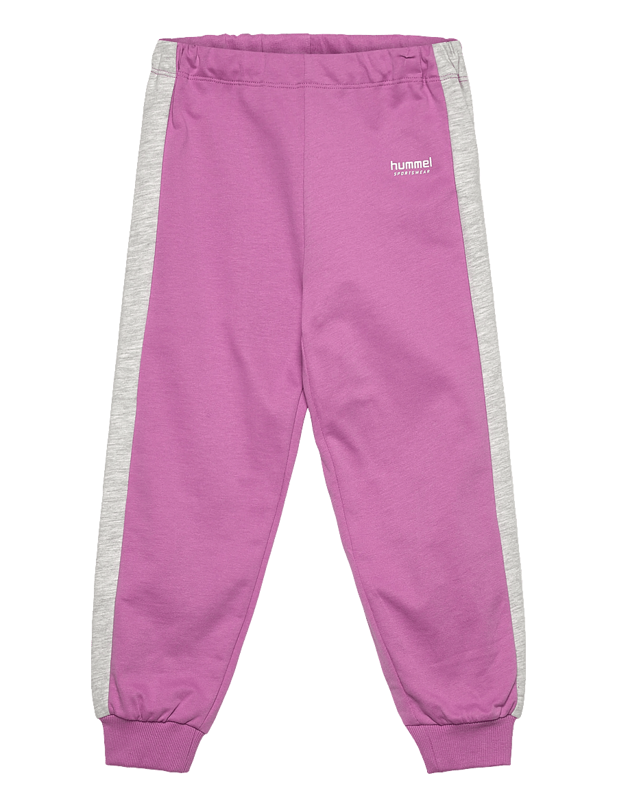 Hummel - hmlMINI LOOSE ADJ WAIST PANTS - jogginghosen - violet - 0