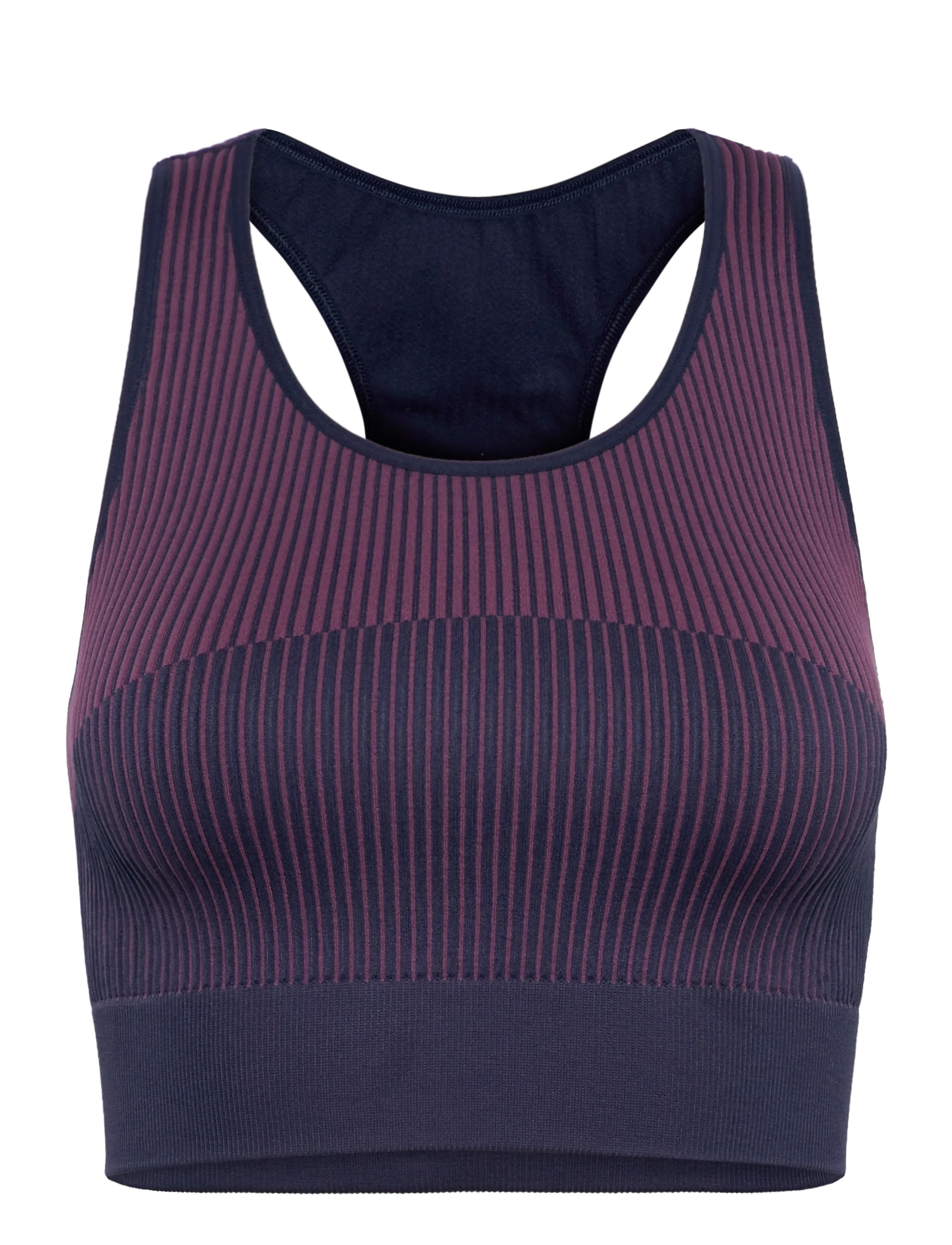 Hummel Hmlyoga Seamless W Crop Top, M, Sport Clothing, Lila - Bras All, Frauen