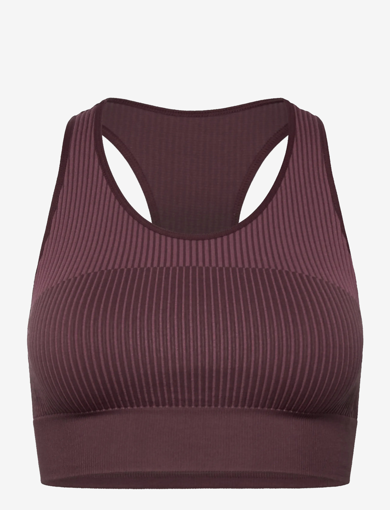 Hummel - hmlYOGA SEAMLESS W CROP TOP - spordirinnahoidjad - fudge - 0