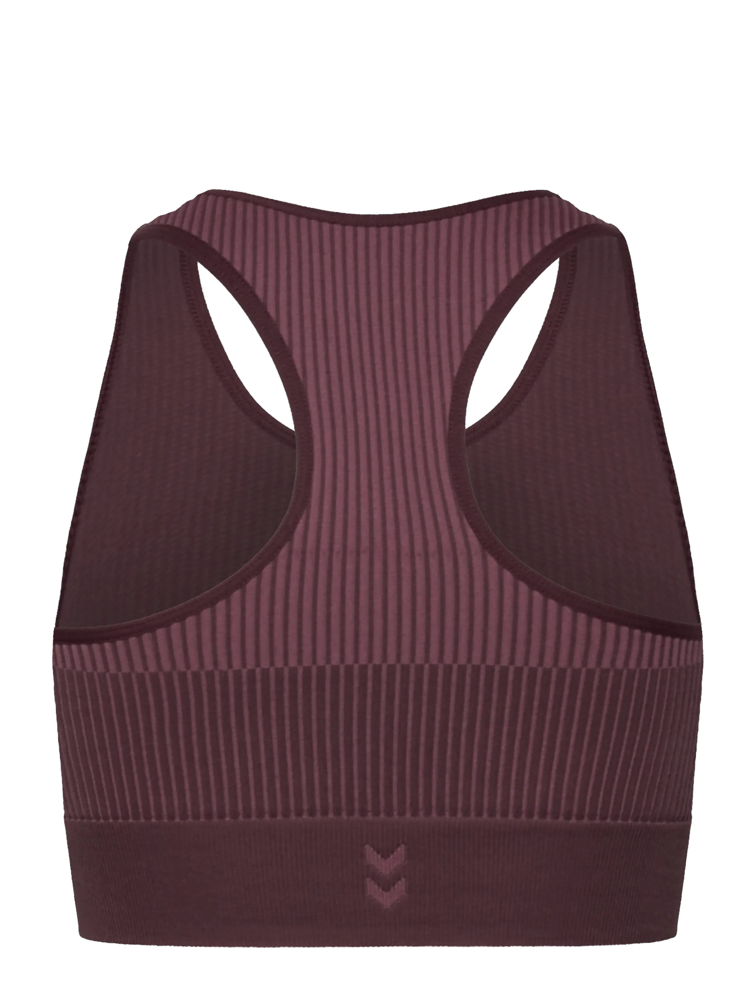 Hummel - hmlYOGA SEAMLESS W CROP TOP - sports bras - fudge - 1