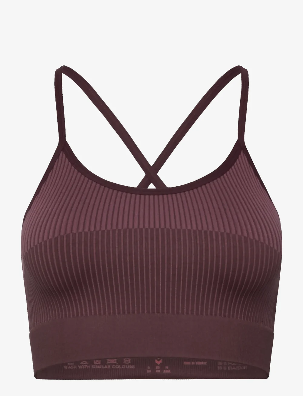 Hummel - hmlYOGA SEAMLESS LOW SUPPORT BRA - sporta krūšturi - fudge - 0
