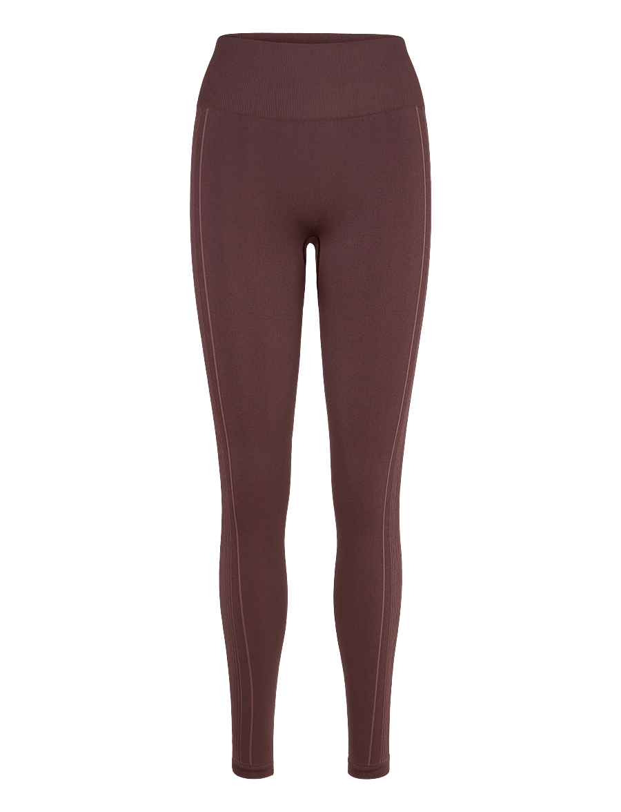 Hummel - hmlYOGA SEAMLESS HW TIGHTS - seamless tights - fudge - 0