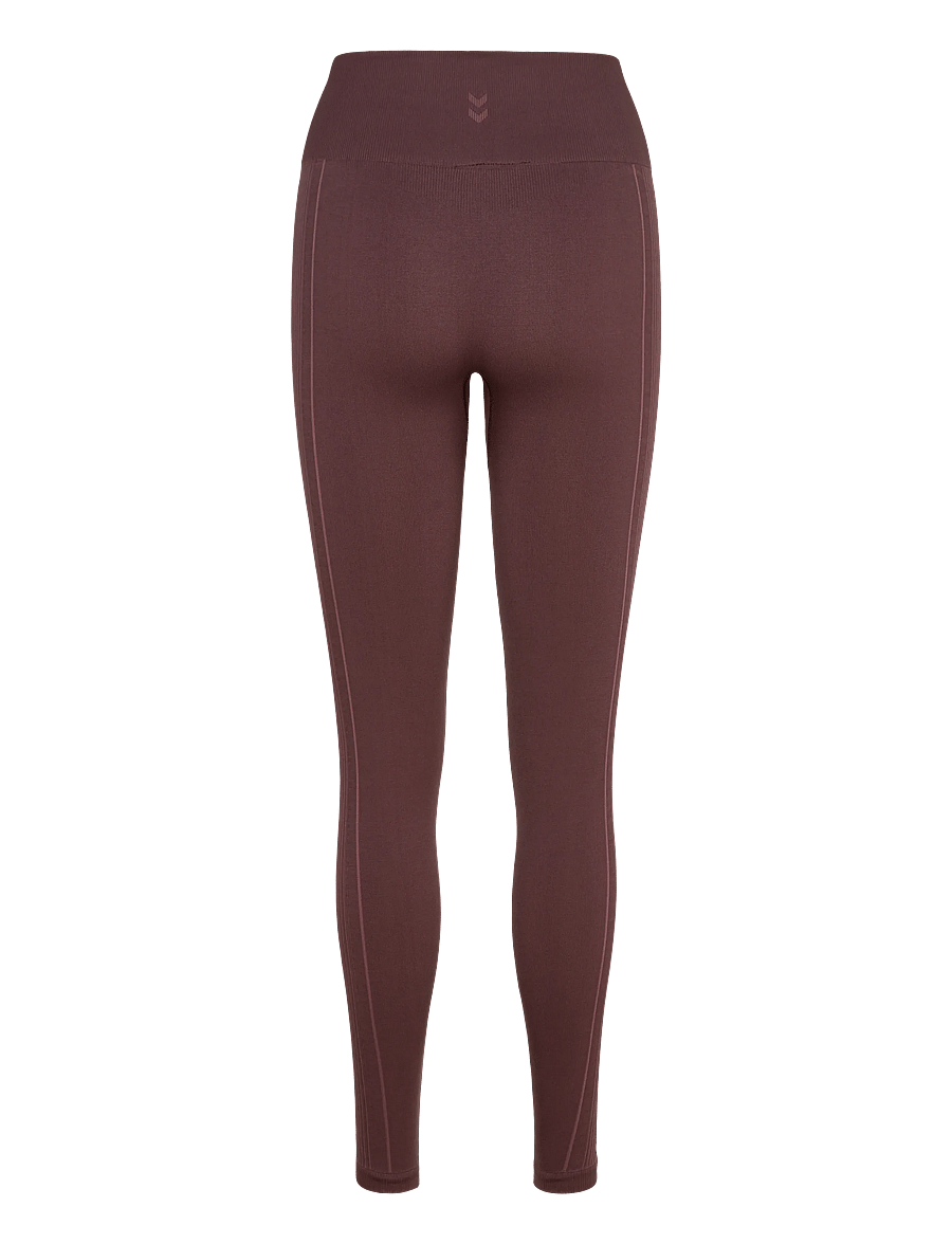 Hummel - hmlYOGA SEAMLESS HW TIGHTS - seamless tights - fudge - 1