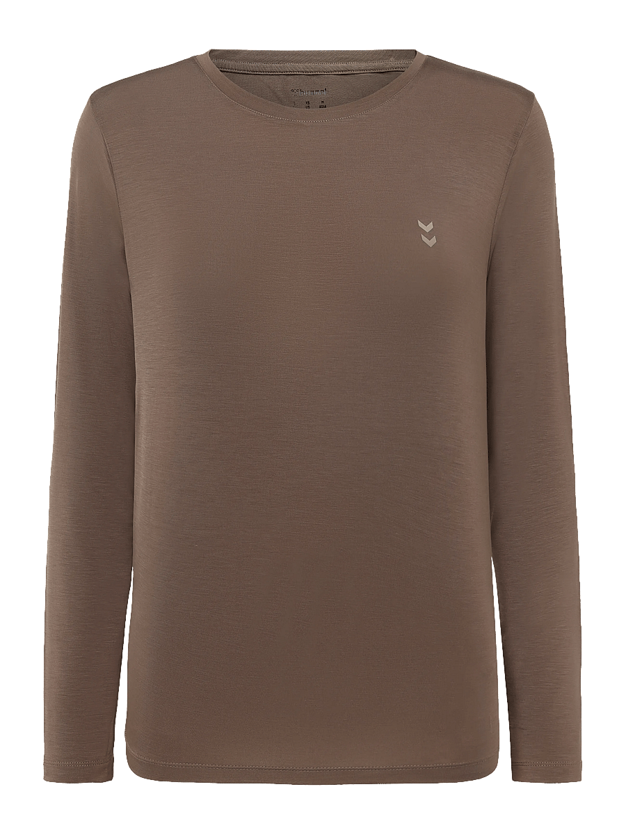 Hummel - hmlYOGA SOFT LOOSE W T-SHIRT LS - langarmshirts - falcon - 0