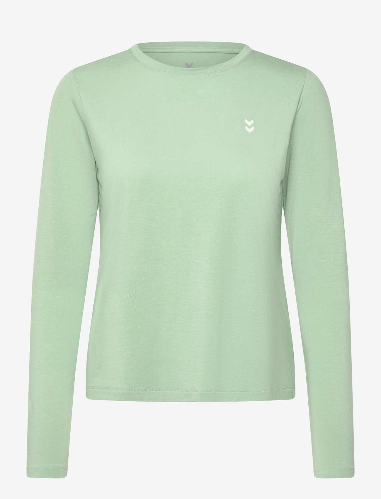 Hummel - hmlYOGA SOFT LOOSE W T-SHIRT LS - langærmede t-shirts - frosty green - 0