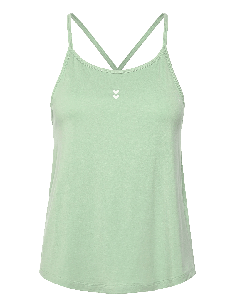 Hummel - hmlYOGA SOFT W STRAP TOP - hlýrabolir - frosty green - 0