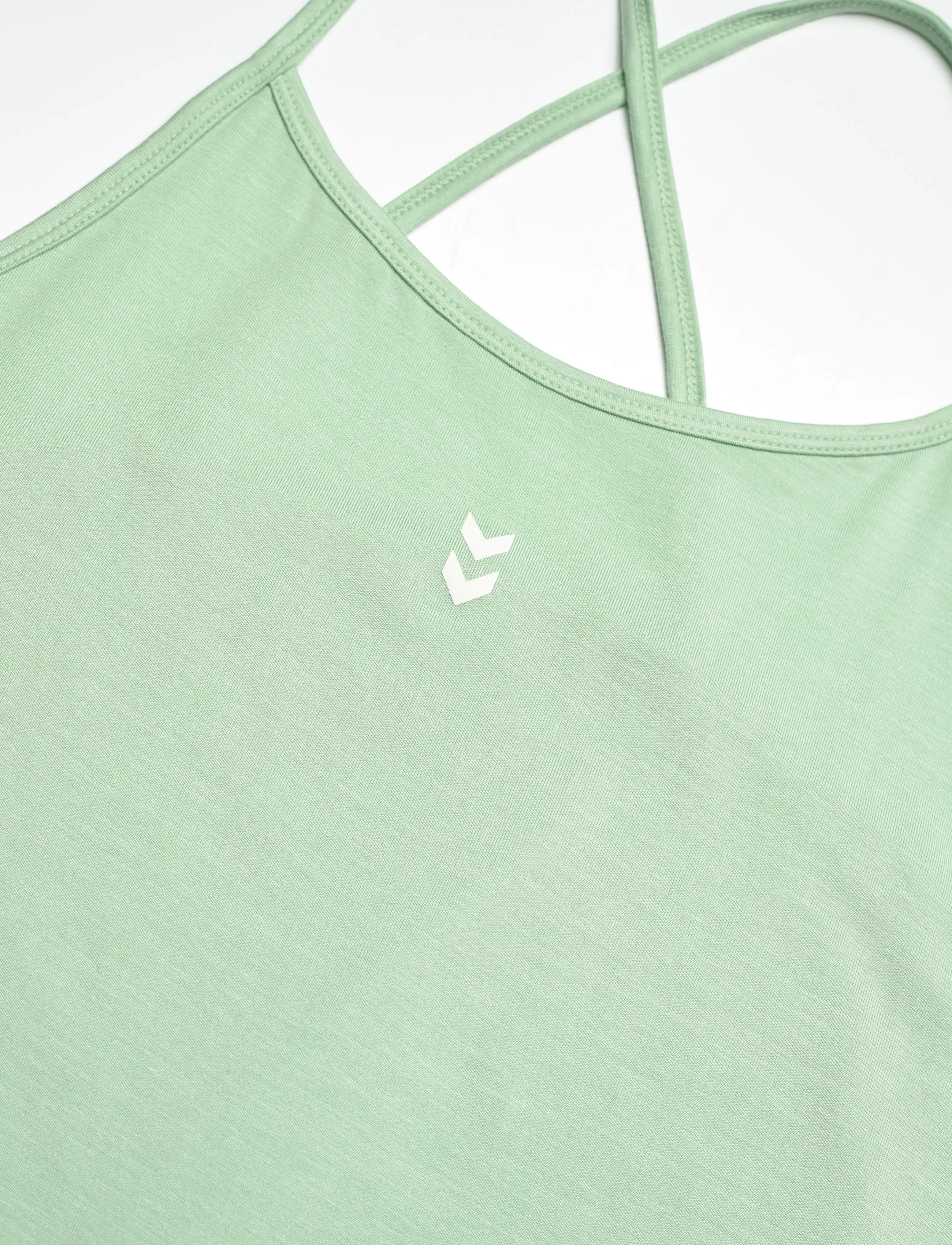 Hummel - hmlYOGA SOFT W STRAP TOP - tanktops - frosty green - 2