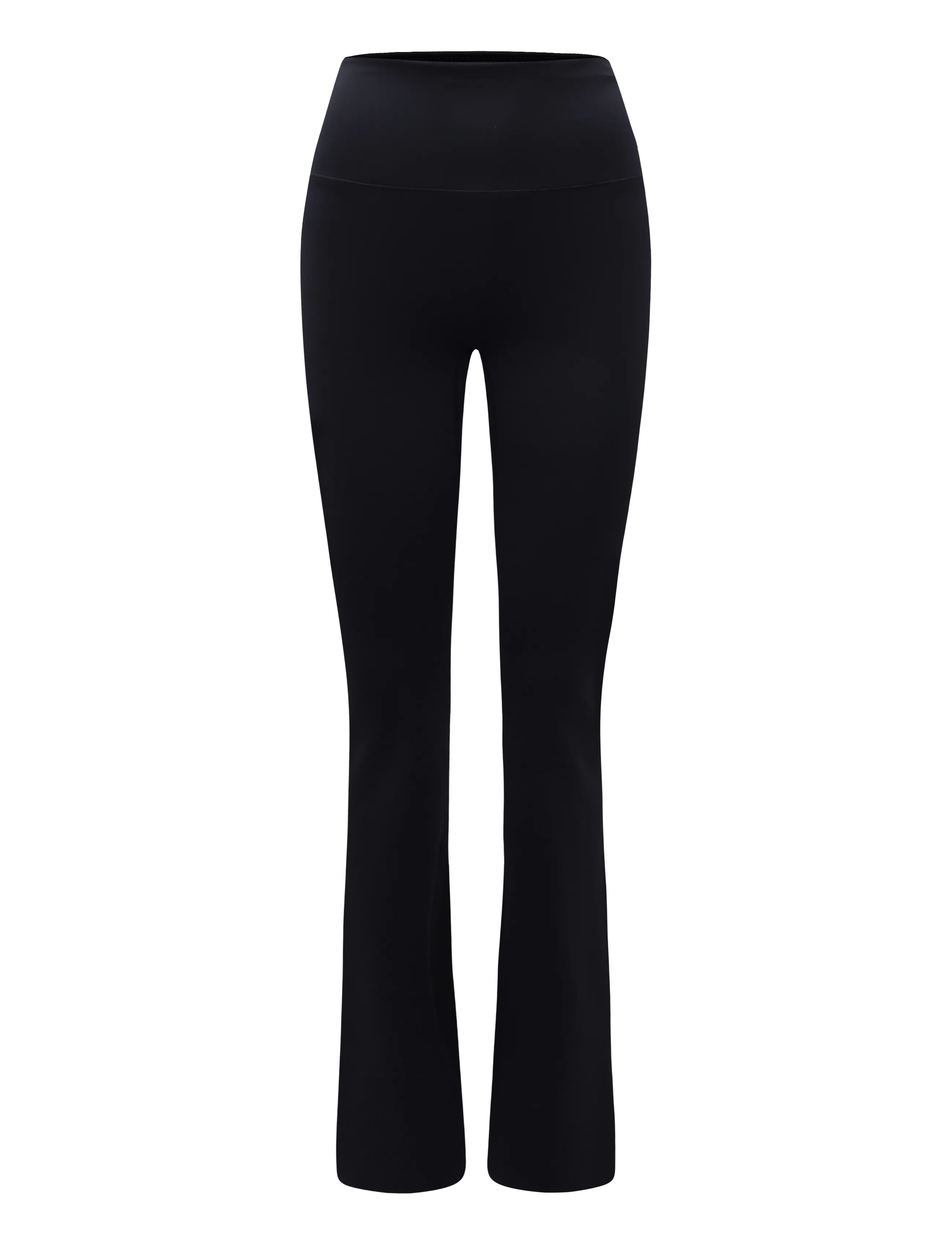 Hummel hmlYOGA HIGH WAIST FLARE W TIGHTS - Tøj - BLACK / black