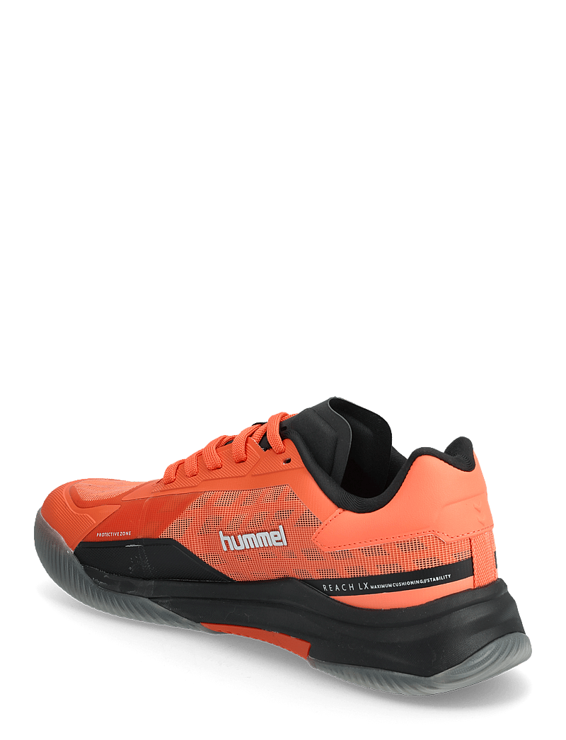 Hummel - HB TOPFLIGHT PRO - siseruumide spordijalatsid - black/orange - 2