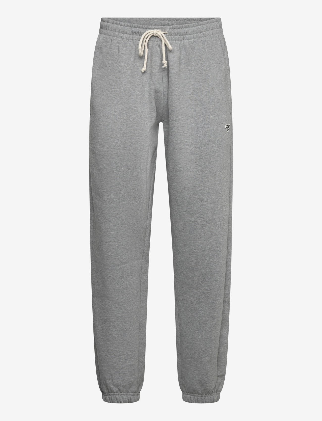 Hummel - hmlLOOSE SWEATPANT BEE - joggingbukser - grey melange - 0