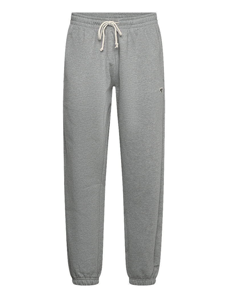 Hummel - hmlLOOSE SWEATPANT BEE - joggingbukser - grey melange - 0