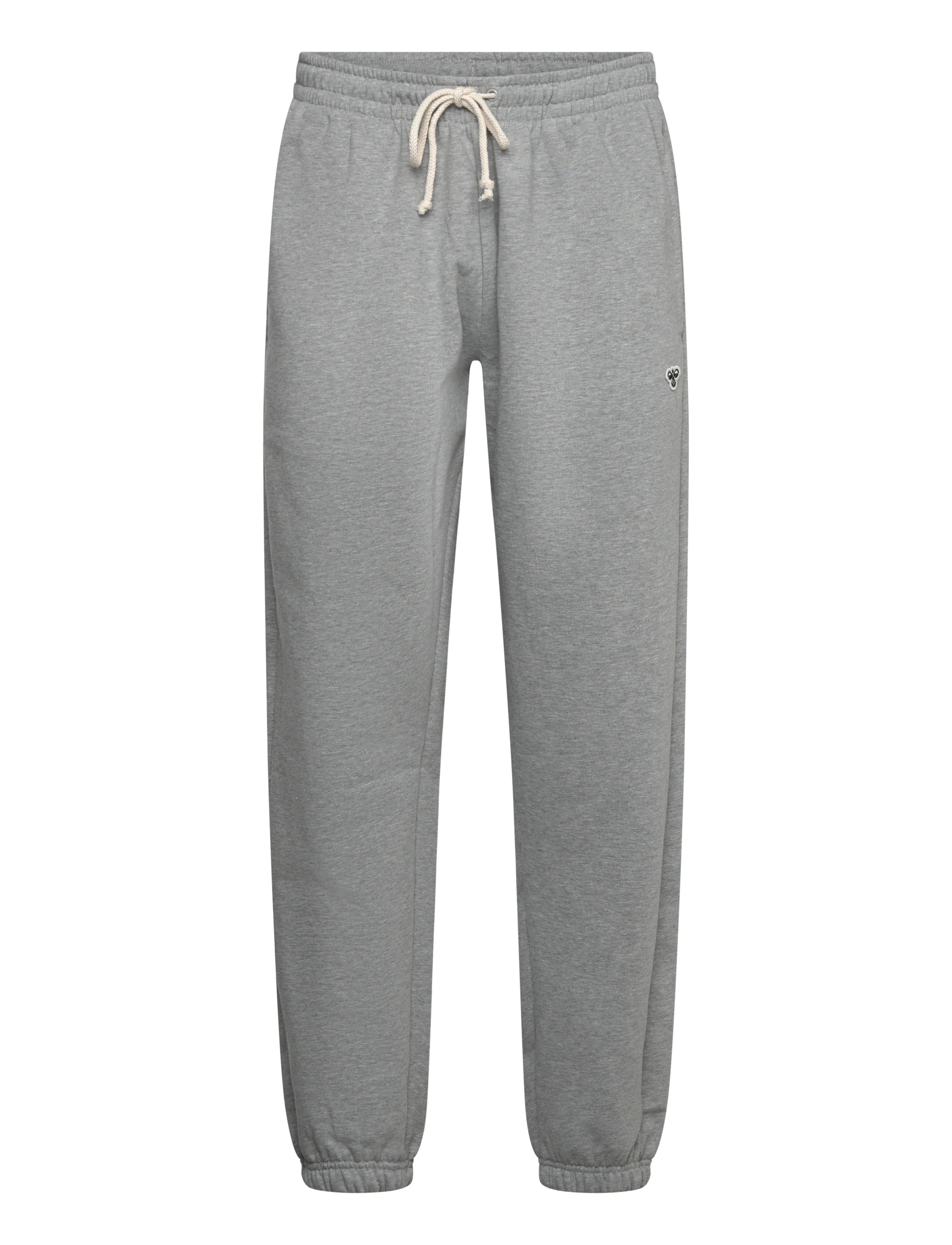 Hummel hmlLOOSE SWEATPANT BEE - Jogginghosen - GREY MELANGE / grey