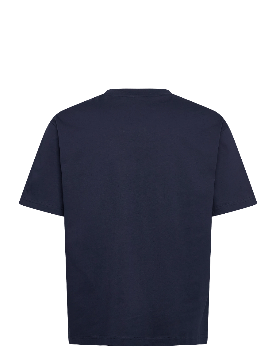 Hummel - hmlLOOSE T-SHIRT BEE S/S - oberteile & t-shirts - dress blues - 1