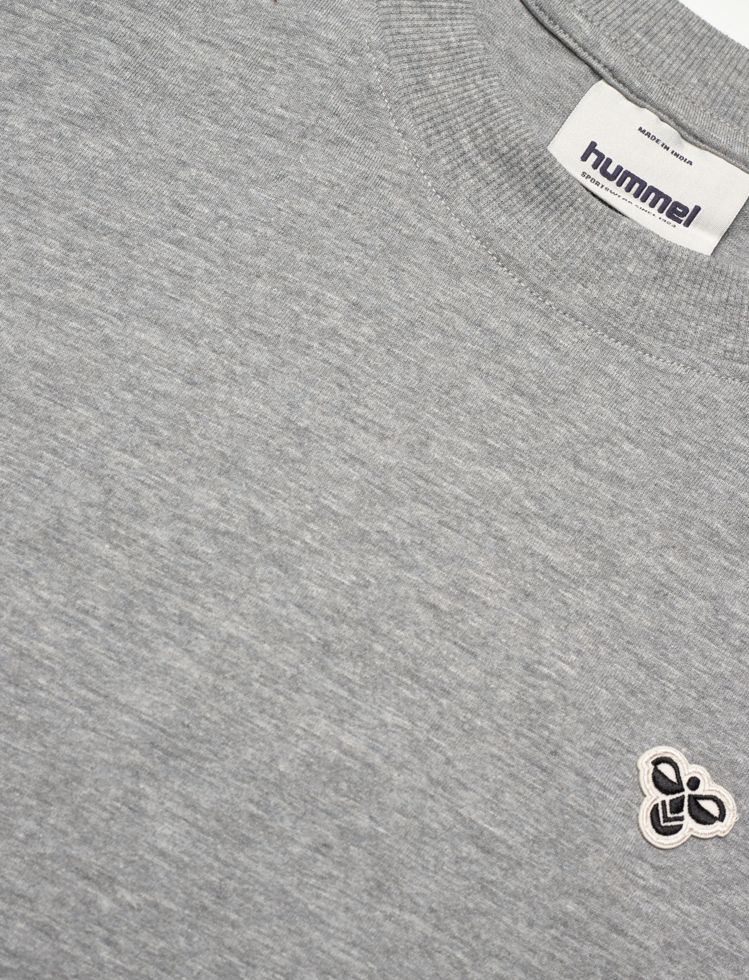 Hummel - hmlLOOSE T-SHIRT BEE S/S - t-shirts - grey melange - 2