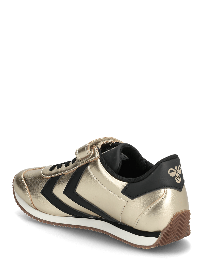 Hummel - STADION METALLIC JR - lave sneakers - gold - 2