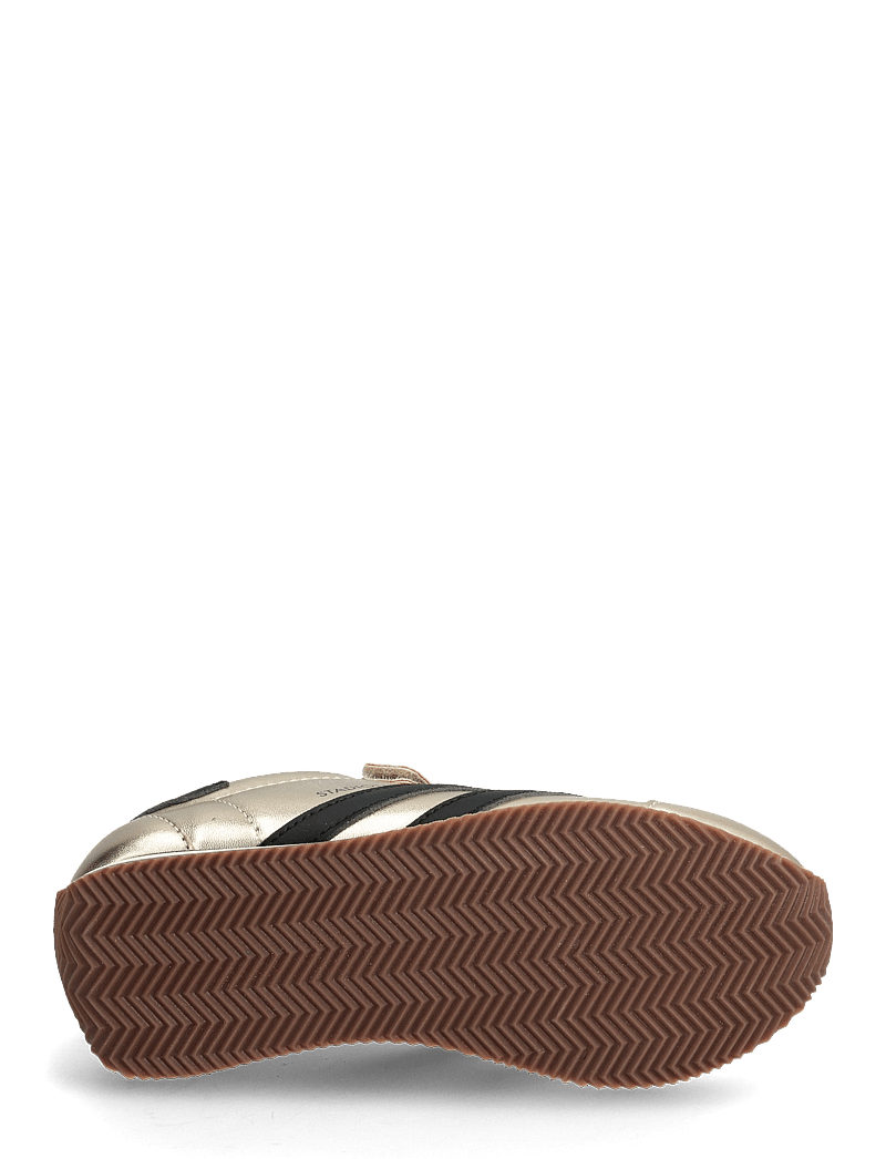 Hummel - STADION METALLIC JR - lave sneakers - gold - 4