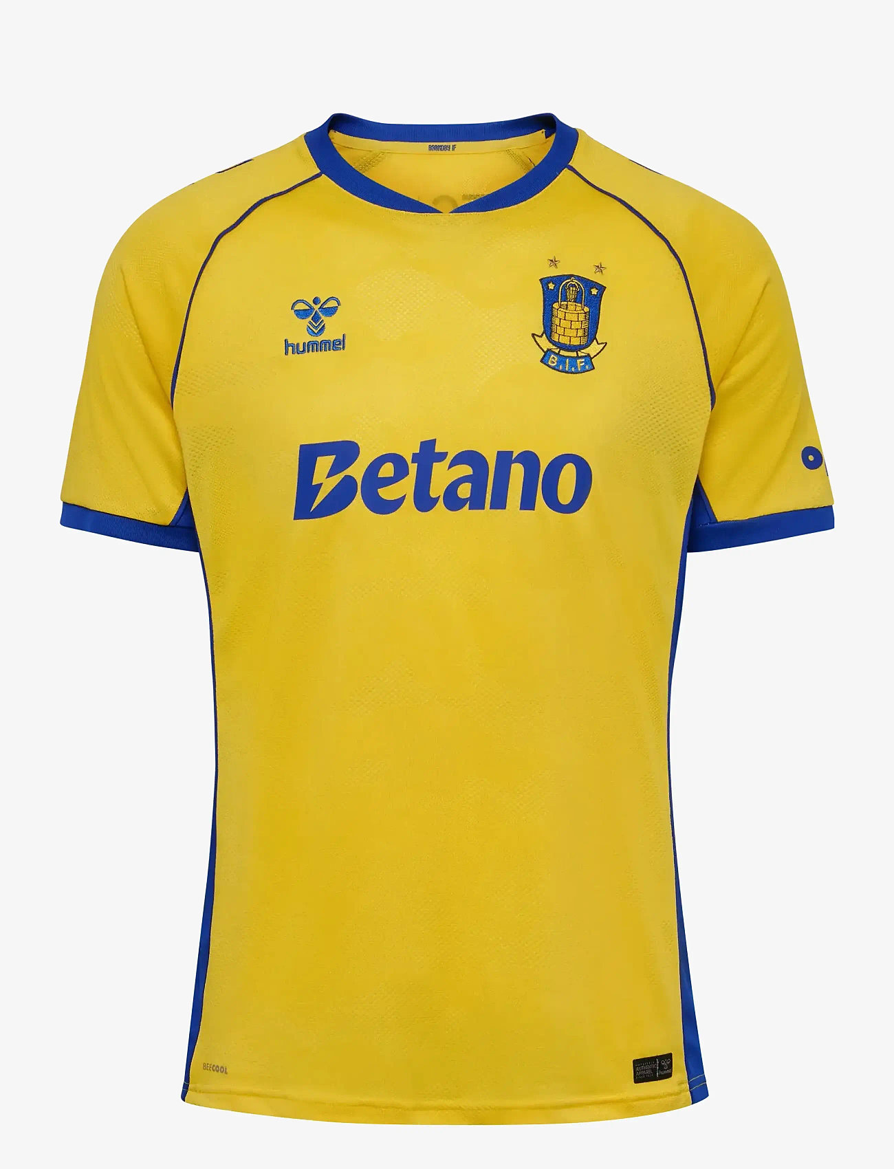 Hummel - BIF 25/26 HOME JERSEY S/S - jalgpallisärgid - lemon - 1