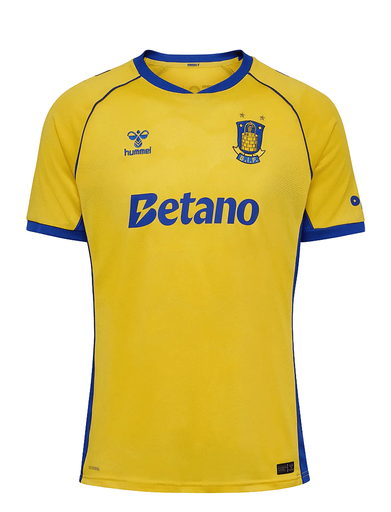 Hummel - BIF 25/26 HOME JERSEY S/S - jalgpallisärgid - lemon - 1