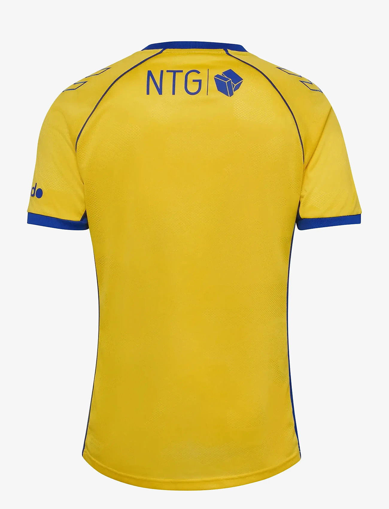 Hummel - BIF 25/26 HOME JERSEY S/S - jalgpallisärgid - lemon - 2