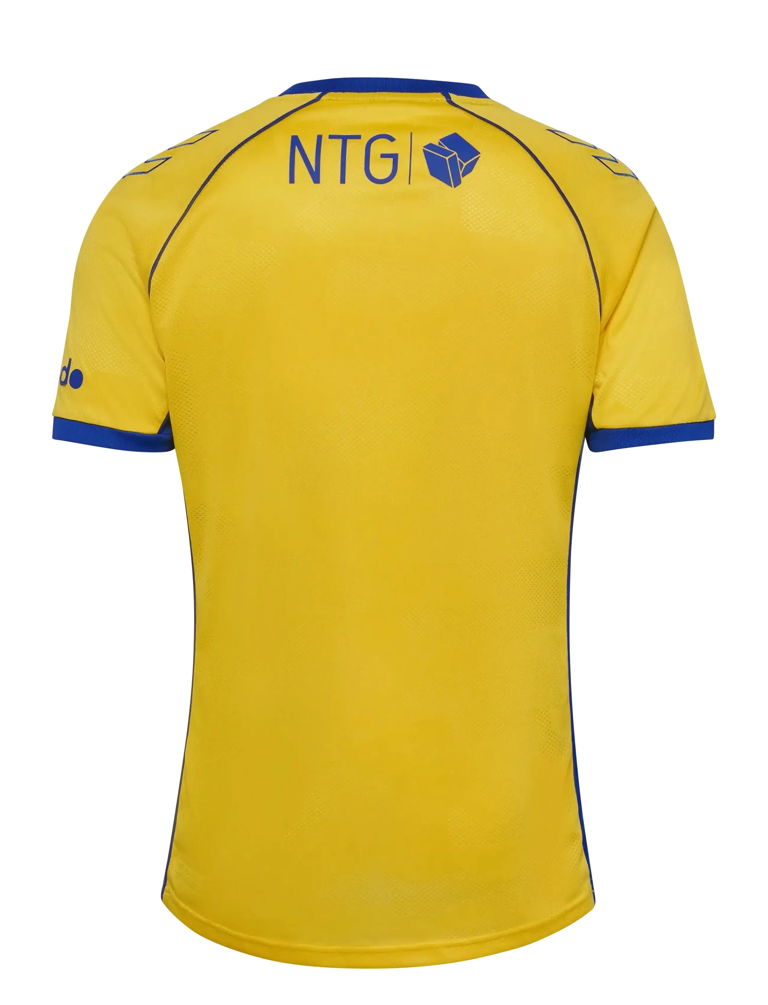 Hummel - BIF 25/26 HOME JERSEY S/S - jalgpallisärgid - lemon - 2