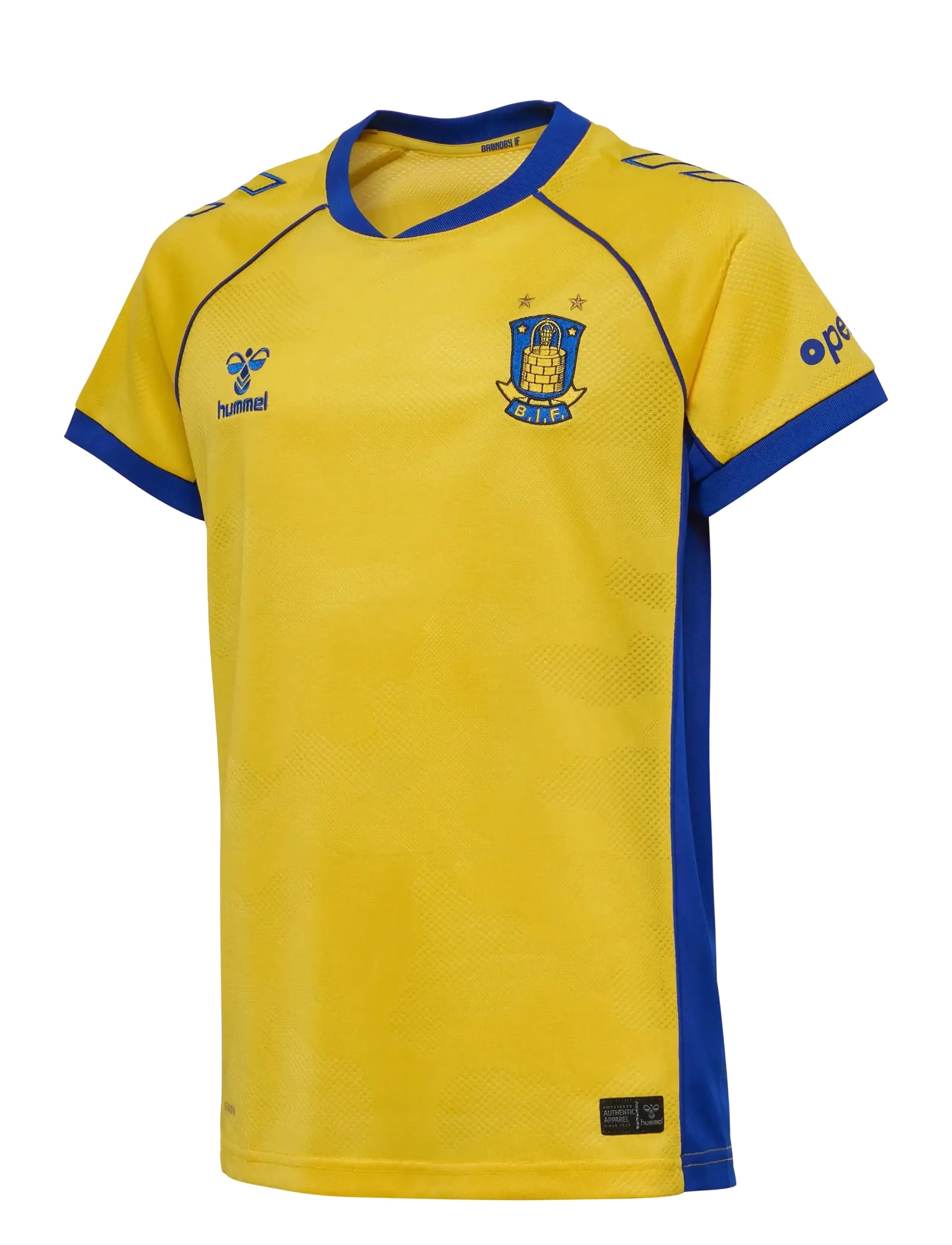 Hummel BIF 25/26 HOME JERSEY S/S KIDS - Sport - LEMON / yellow