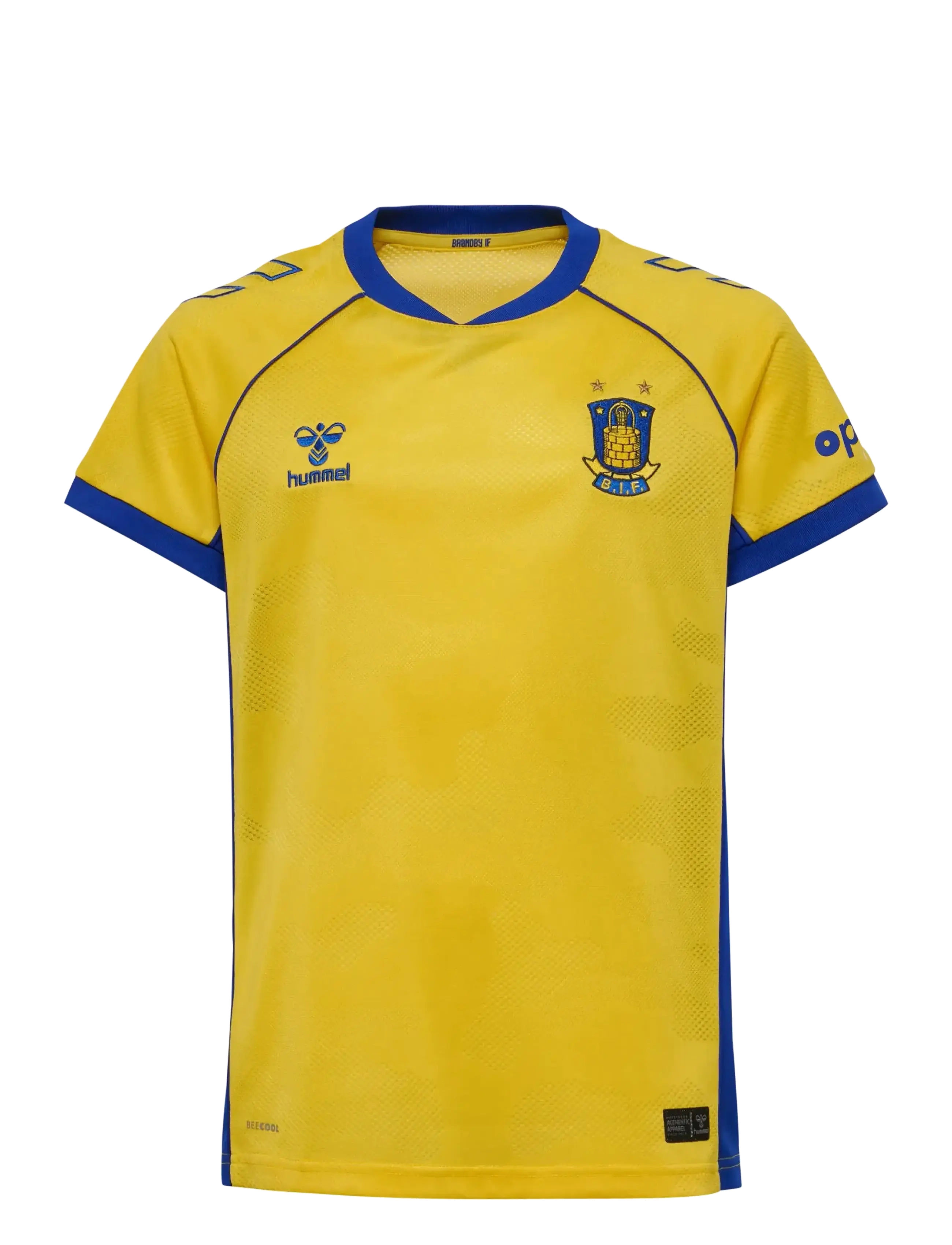 Hummel - BIF 25/26 HOME JERSEY S/S KIDS - sportstopper - lemon - 2