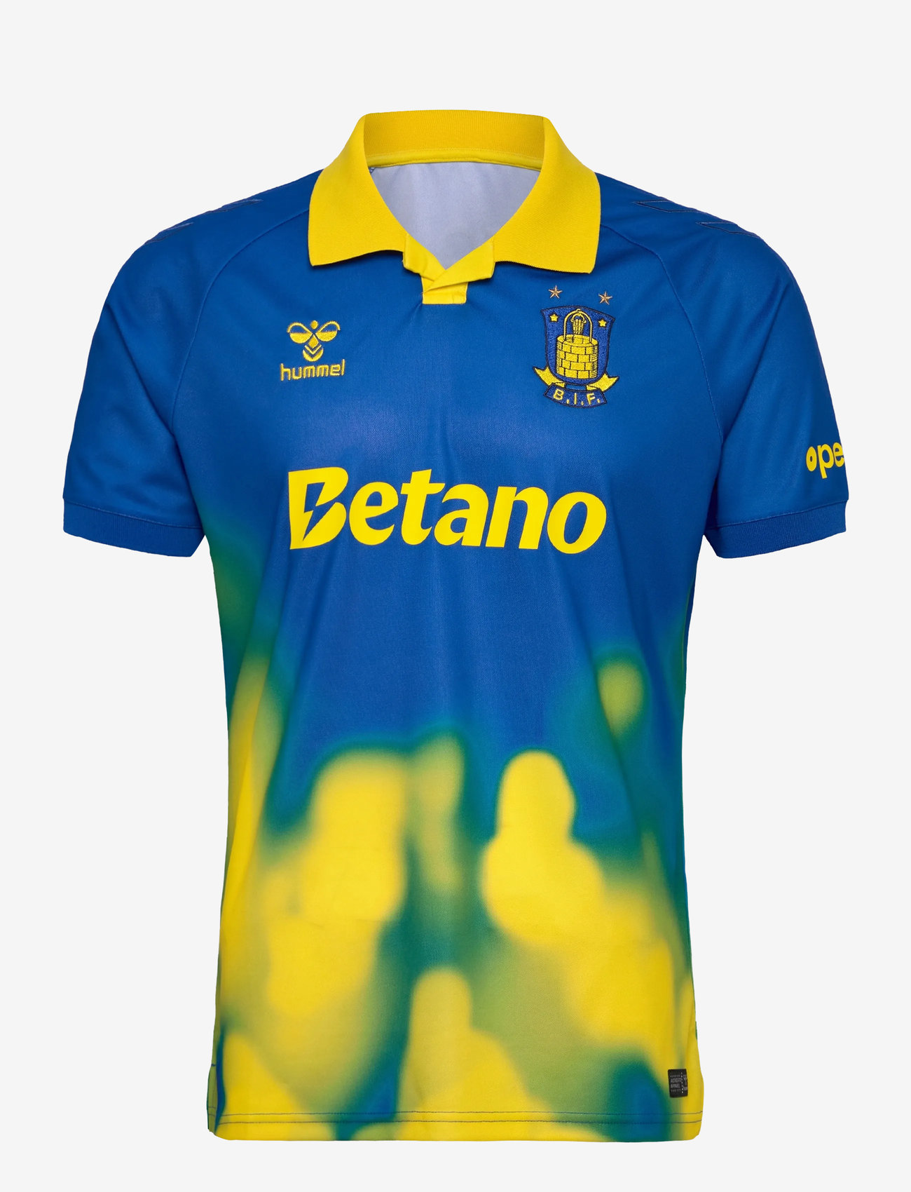 Hummel - BIF 25/26 AWAY JERSEY S/S - fodboldtrøjer - nautical blue - 0