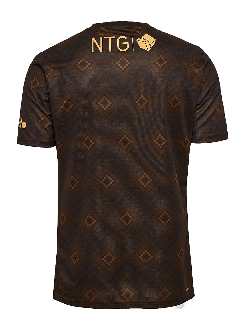 Hummel - BIF 25/26 THIRD JERSEY S/S - jalgpallisärgid - brown - 2