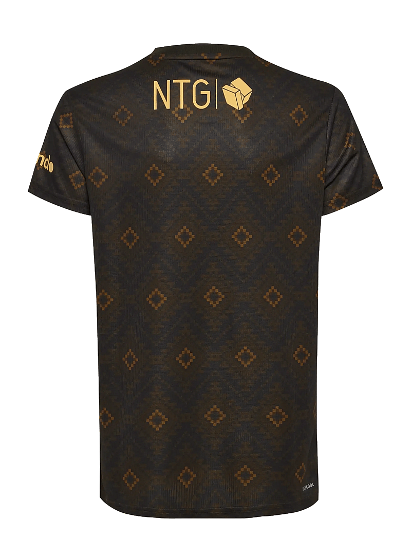 Hummel - BIF 25/26 THIRD JERSEY S/S KIDS - sporttoppar - brown - 2