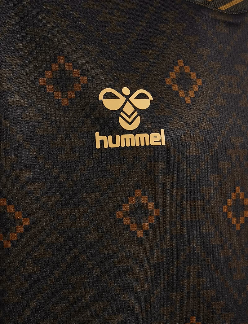 Hummel - BIF 25/26 THIRD JERSEY S/S KIDS - sporttoppar - brown - 4