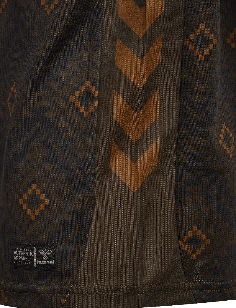 Hummel - BIF 25/26 THIRD JERSEY S/S KIDS - sporttoppar - brown - 5