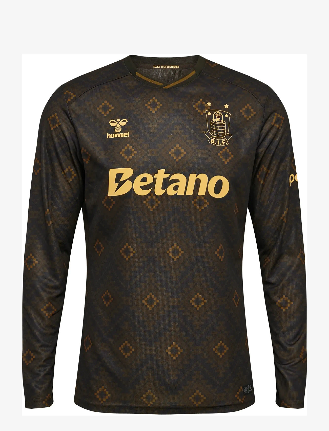 Hummel - BIF 25/26 THIRD JERSEY L/S - football shirts - brown - 0