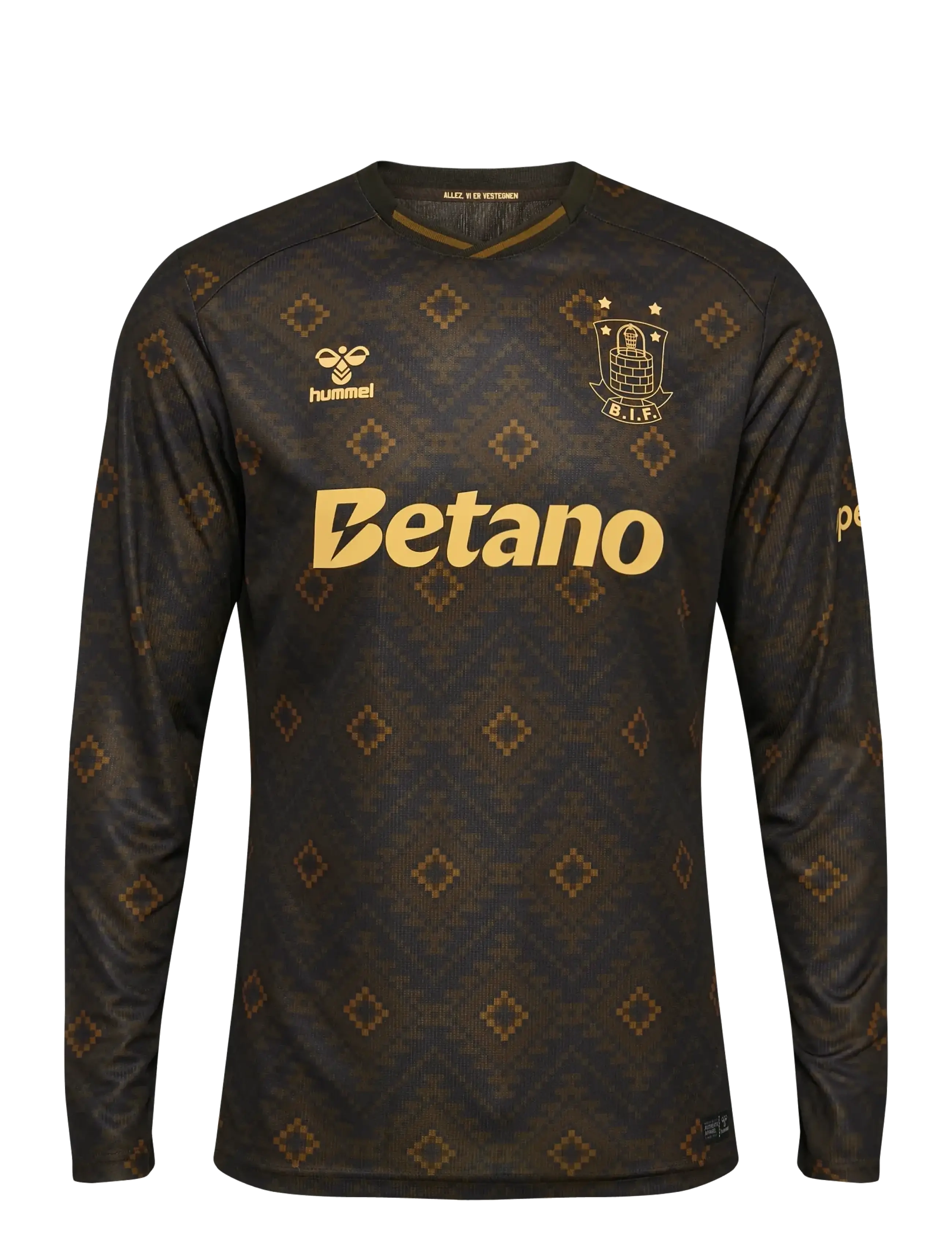 Hummel BIF 25/26 THIRD JERSEY L/S - Hummel - BROWN / brown