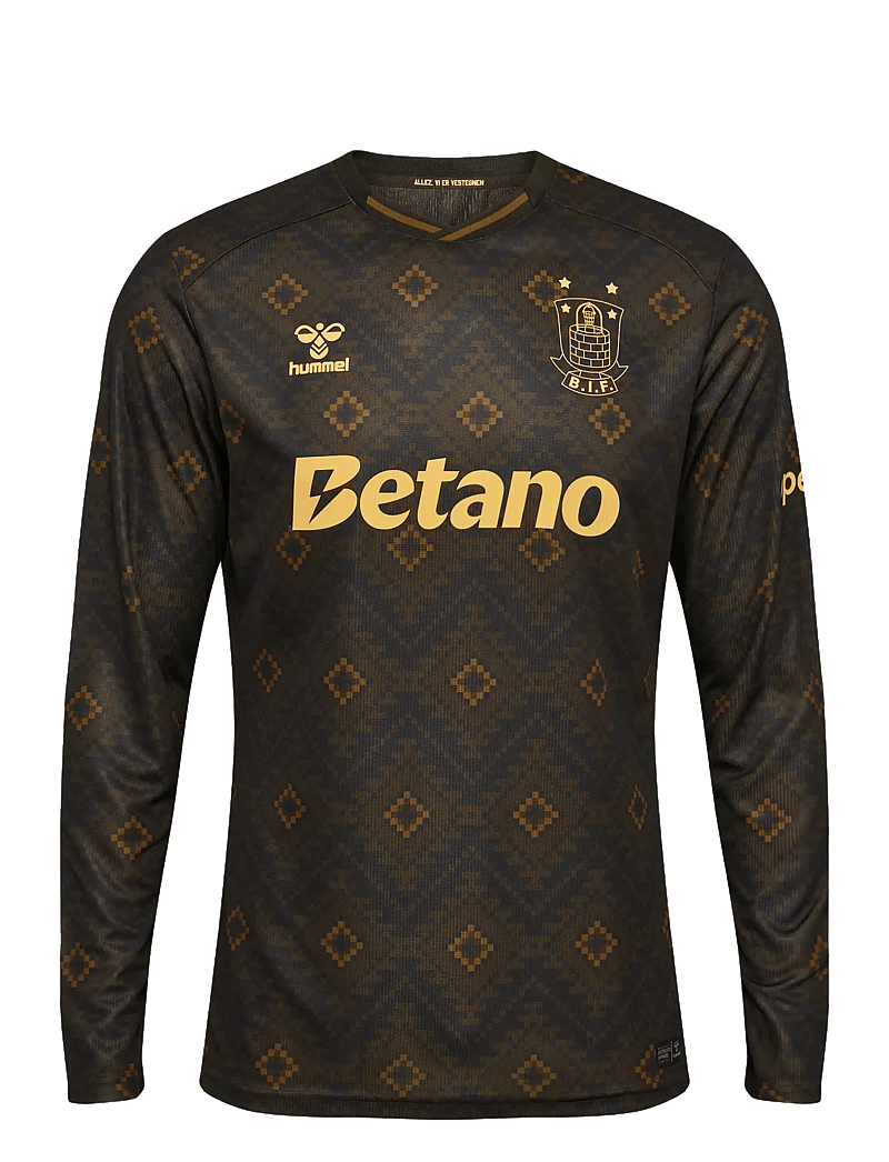 Hummel - BIF 25/26 THIRD JERSEY L/S - football shirts - brown - 0