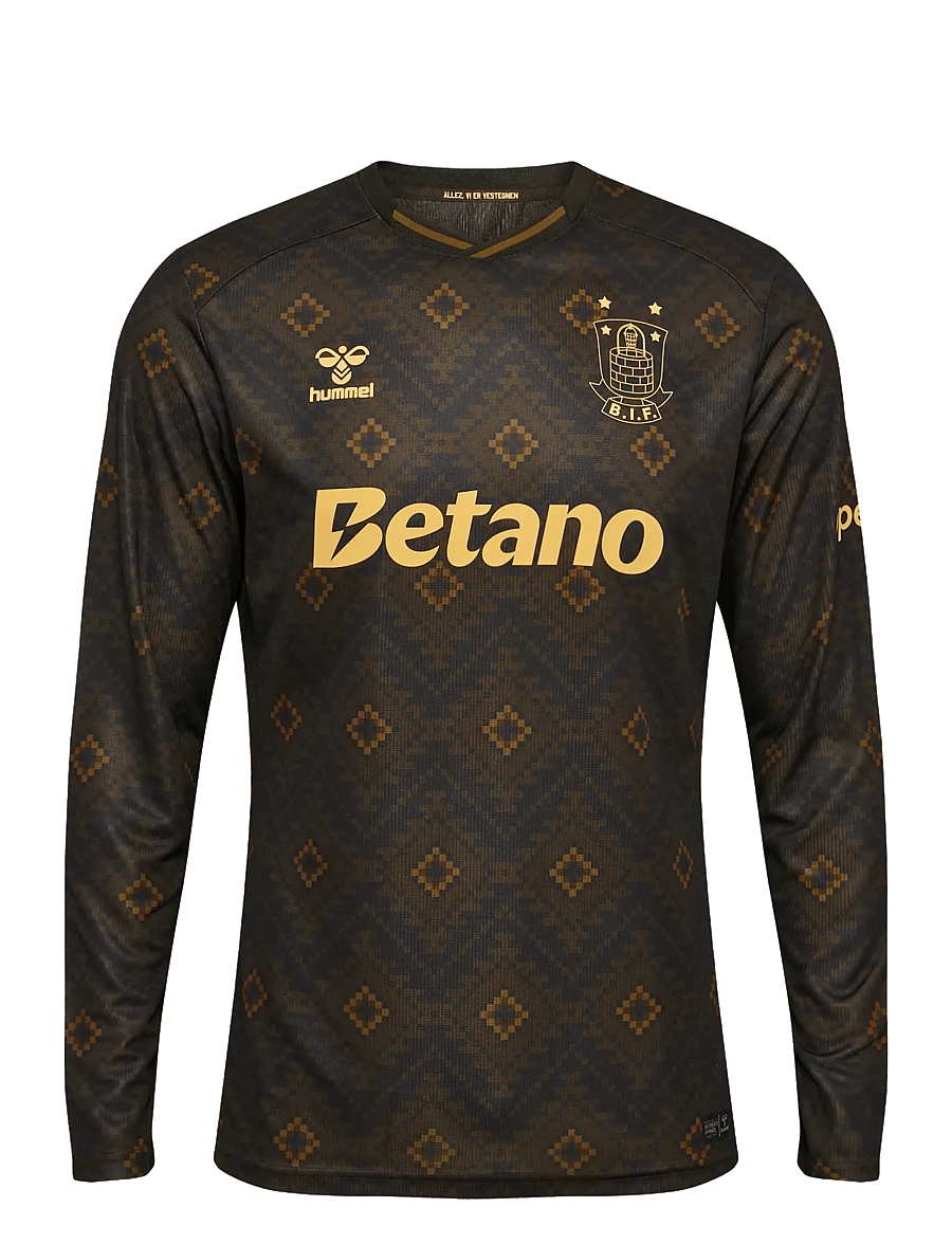 Hummel - BIF 25/26 THIRD JERSEY L/S - fußballoberteile - brown - 0