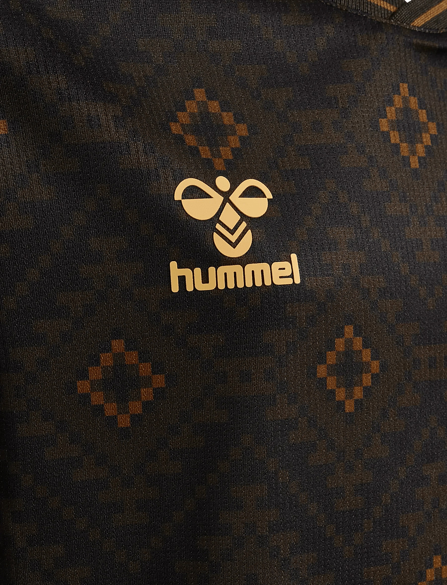 Hummel - BIF 25/26 THIRD JERSEY L/S KIDS - spordisärgid - brown - 3