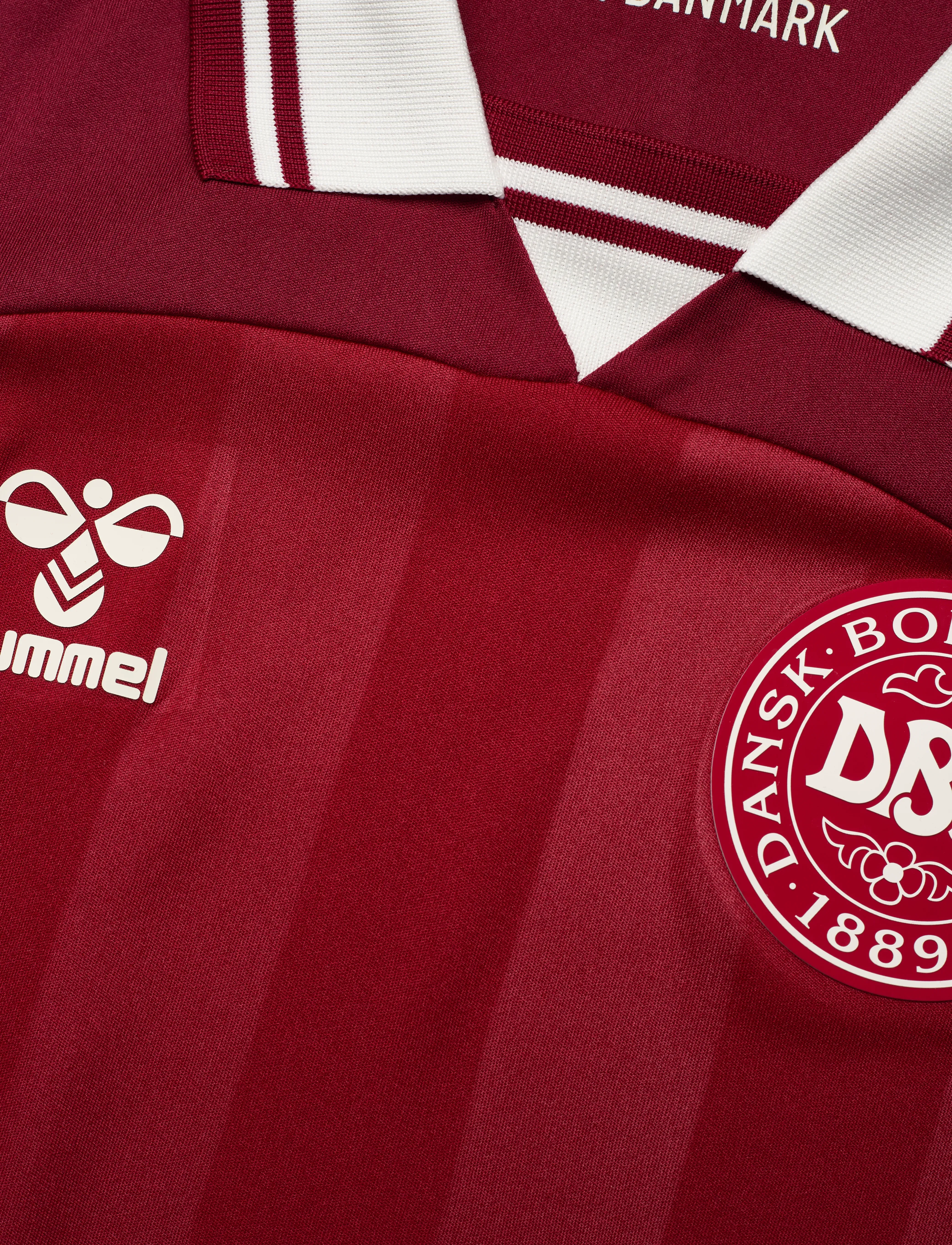Hummel - DBU WOMAN 25 HOME JERSEY S/S - futbola krekli - chili pepper - 2