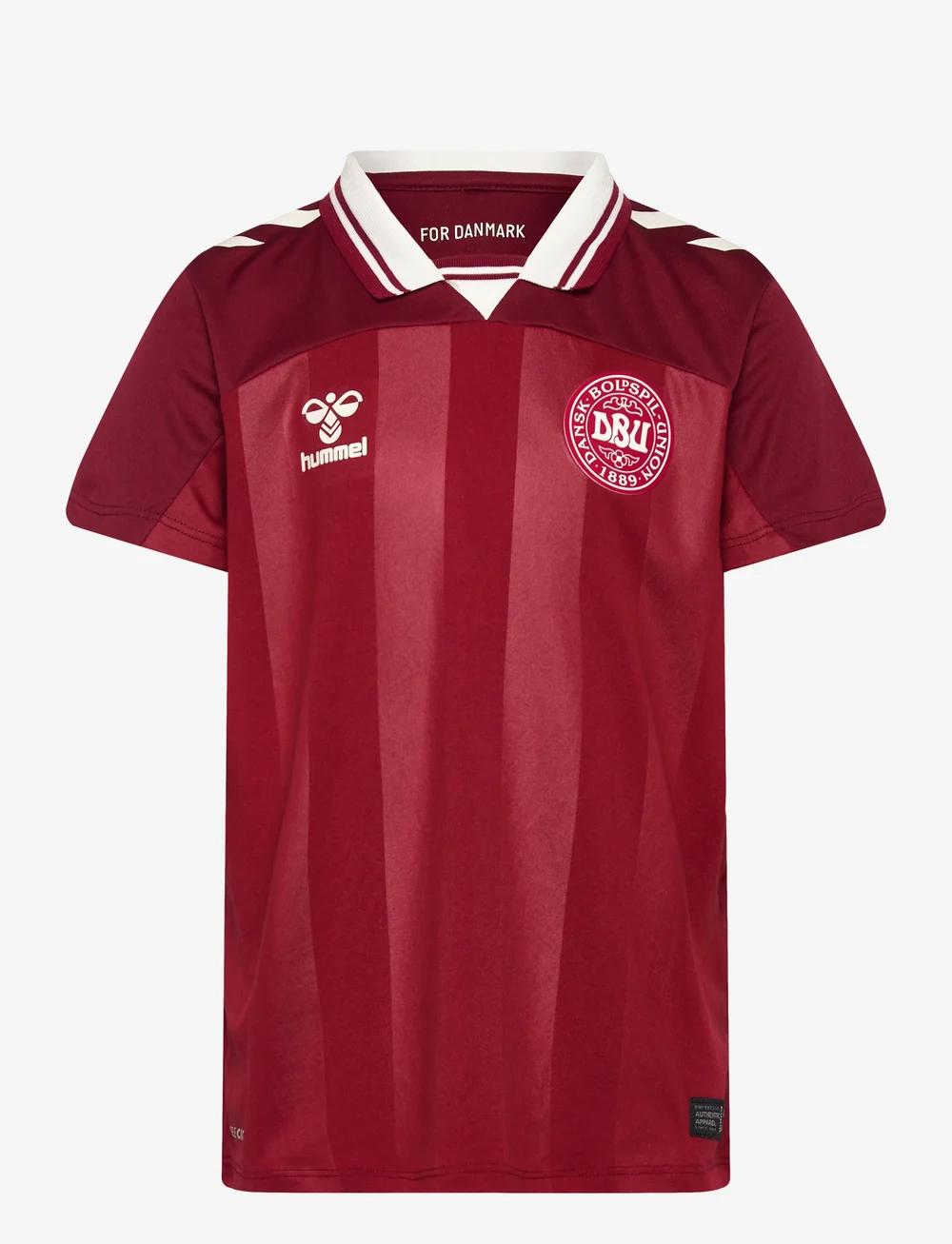 Hummel - DBU WOMAN 25 HOME JERSEY S/S KIDS - sporttoppar - chili pepper - 0