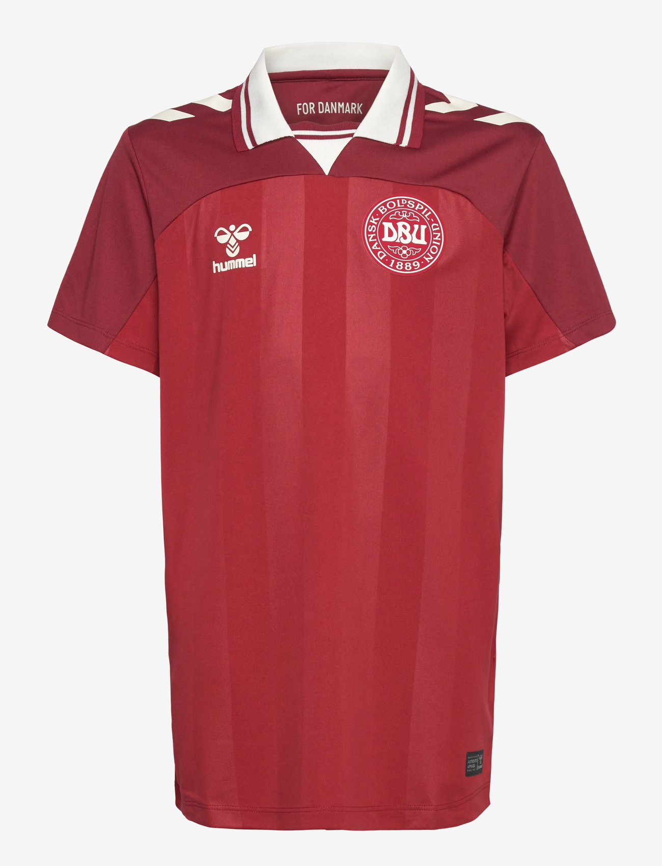 Hummel - DBU WOMAN 25 HOME JERSEY S/S UNI - jalgpallisärgid - chili pepper - 0