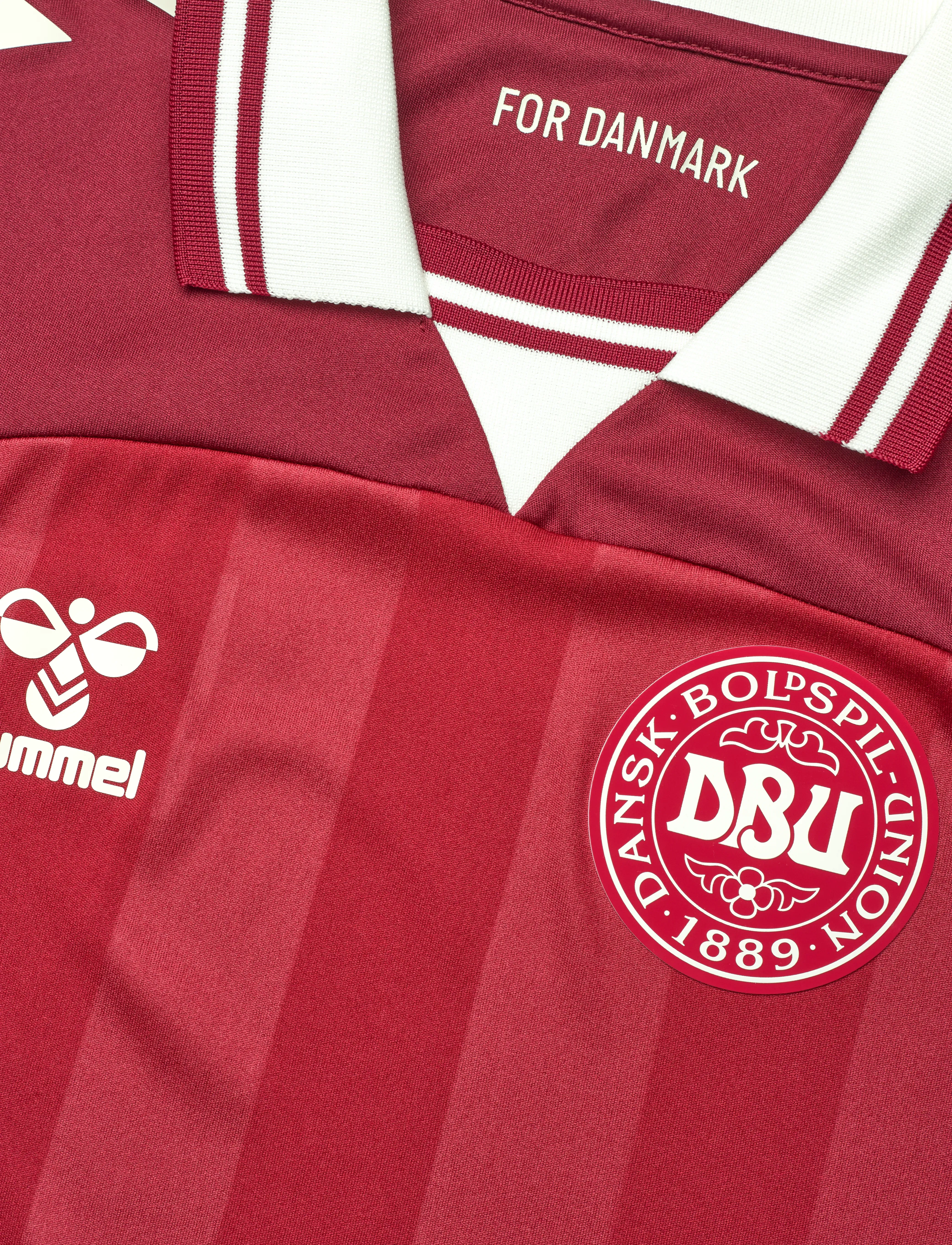 Hummel - DBU WOMAN 25 HOME JERSEY S/S UNI - fótboltatreyjur - chili pepper - 2
