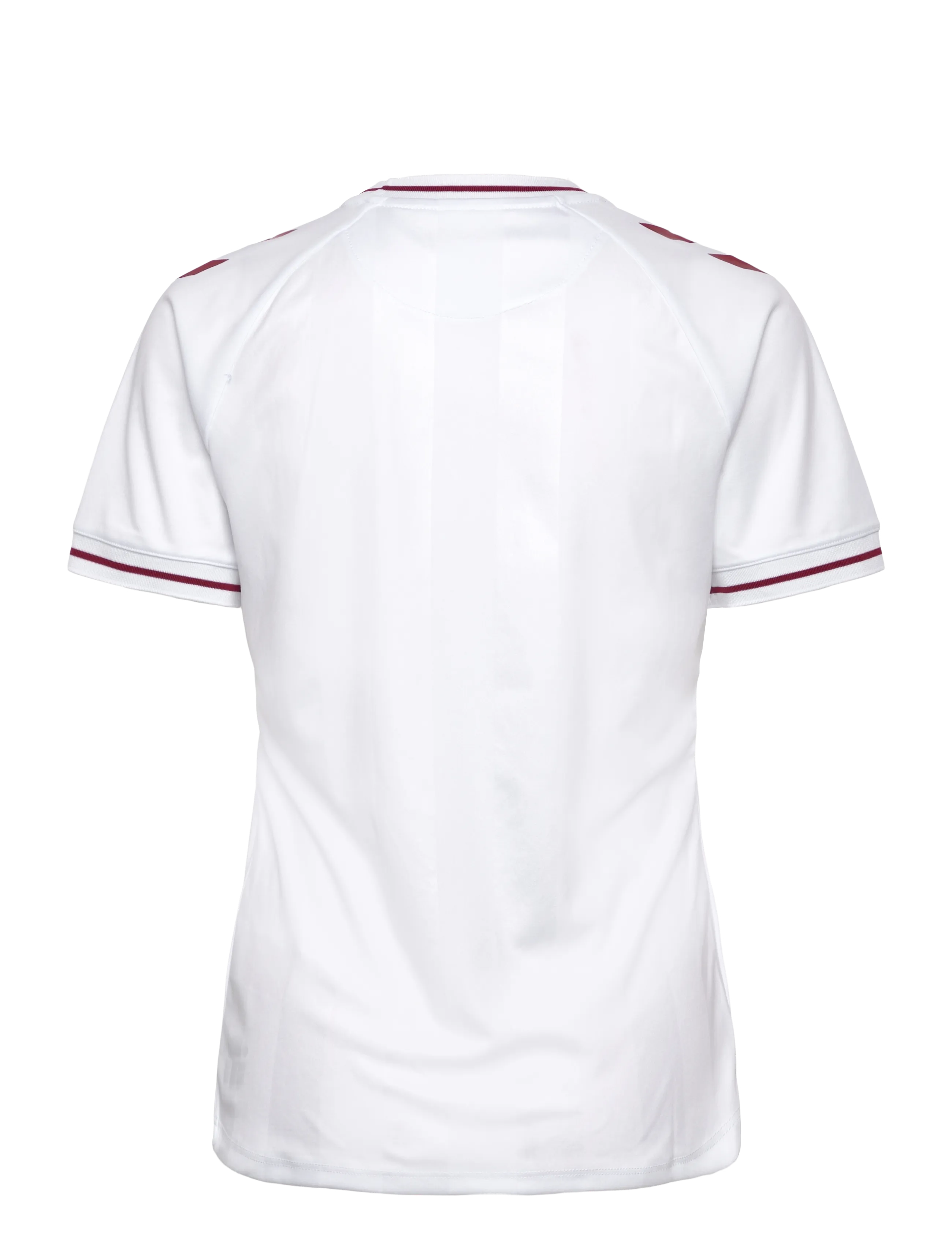 Hummel - DBU WOMAN 25 AWAY JERSEY S/S - fotbollströjor - white - 1