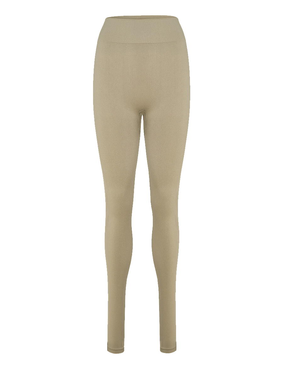 Hummel - hmlHIIT SEAMLESS HIGH WAIST TIGHTS - fuld længde - seagrass - 0
