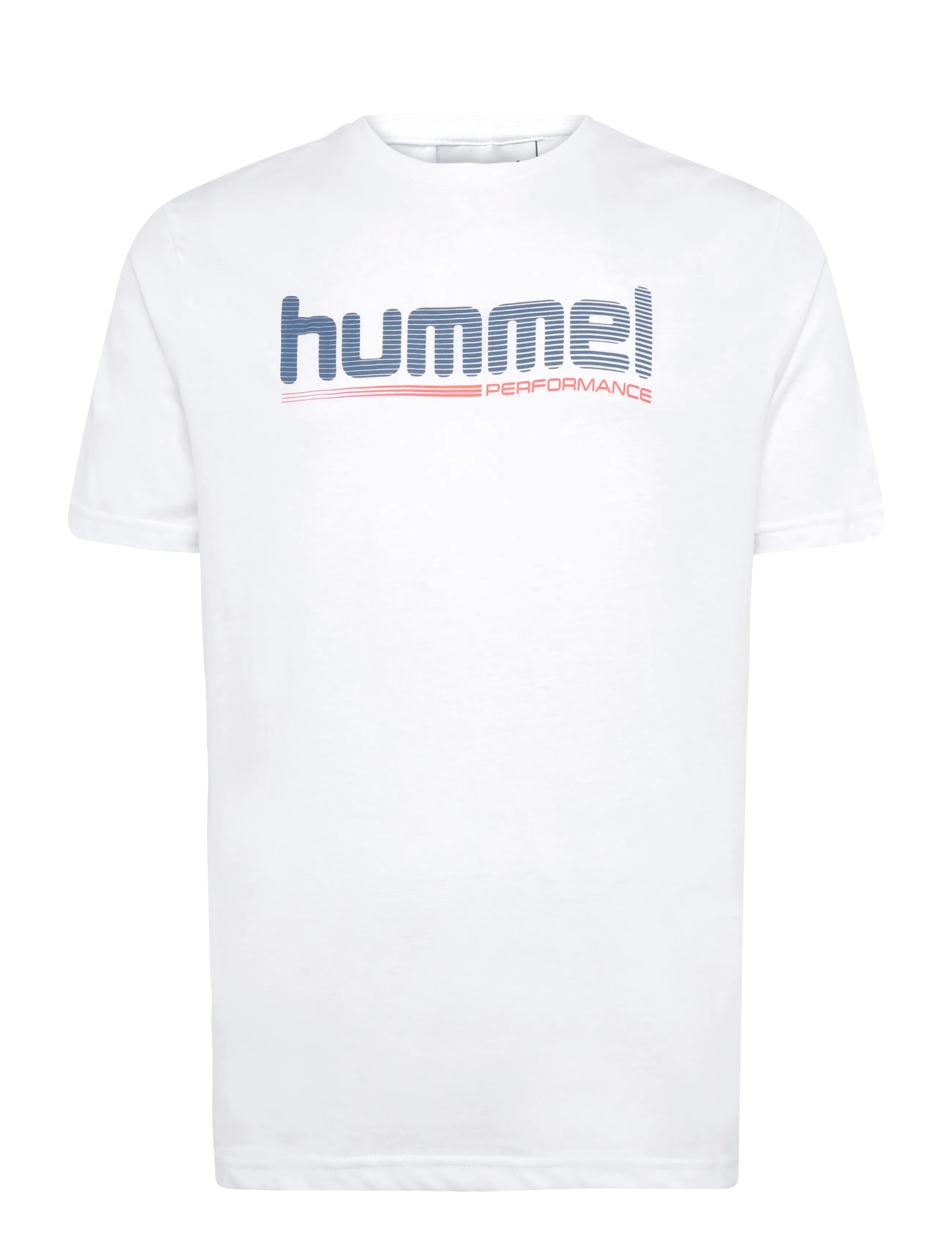 Hummel hmlPULSE GRAPHIC T-SHIRT S/S - Nowosci - WHITE / white