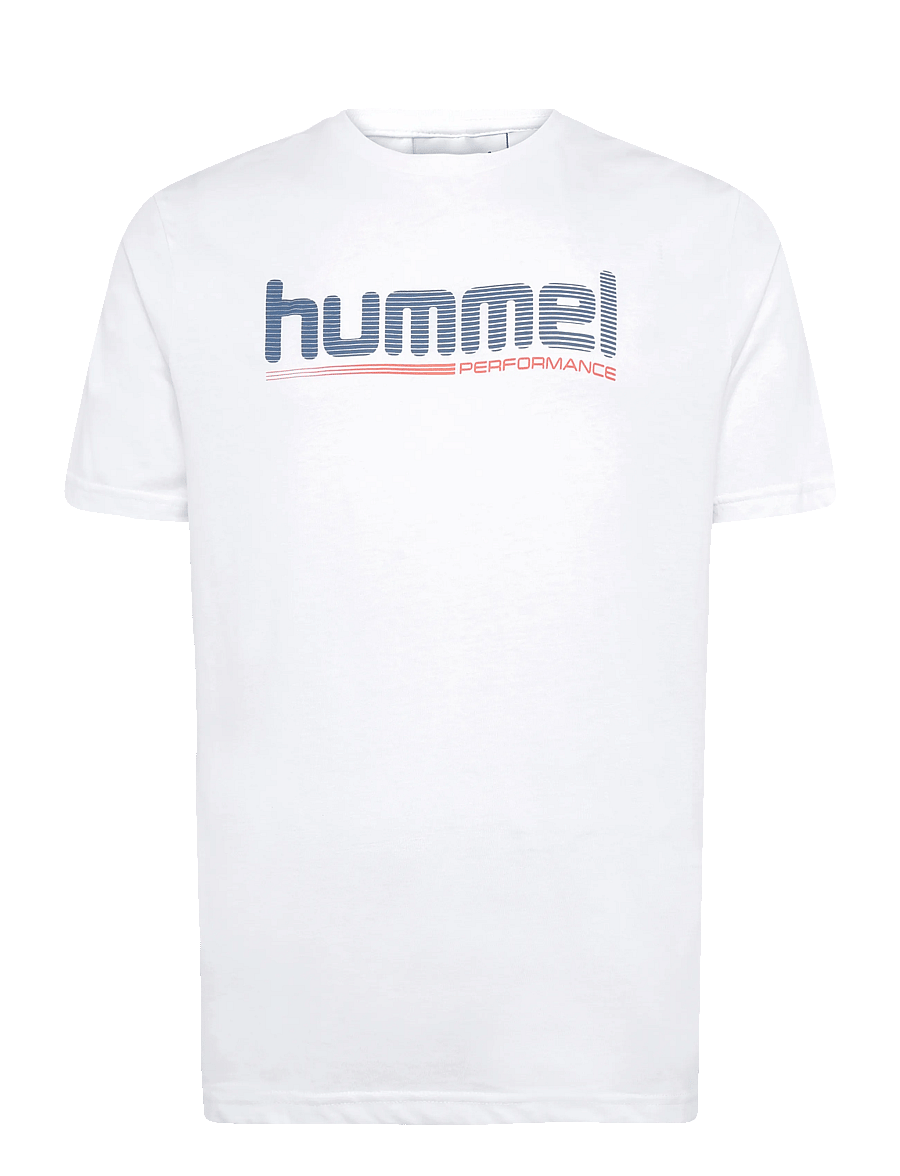 Hummel - hmlPULSE GRAPHIC T-SHIRT S/S - t-shirts - white - 0