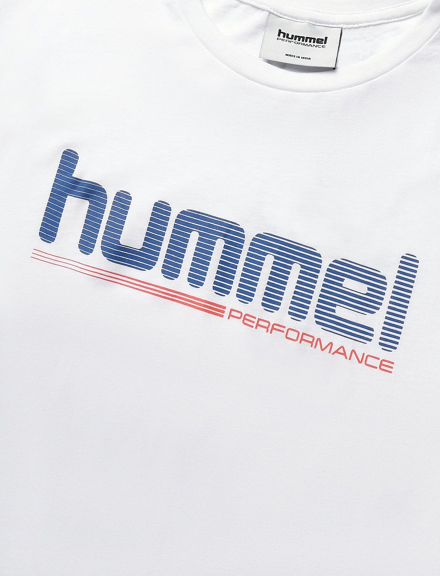 Hummel - hmlPULSE GRAPHIC T-SHIRT S/S - t-shirts - white - 2
