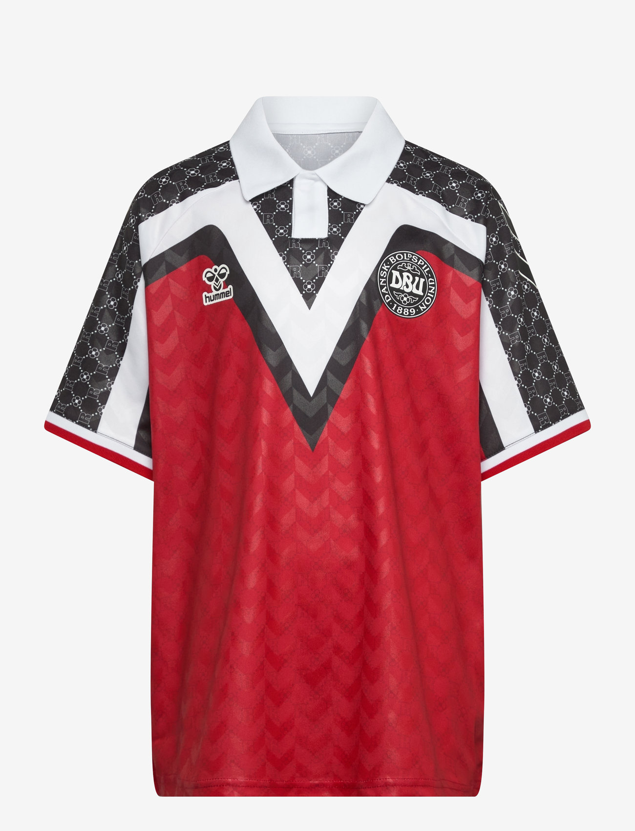 Hummel - DBU-ROTATE WOMAN 25 HOME JRS S/S KI - short-sleeved polos - tango red - 0