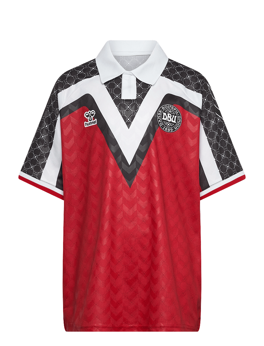 Hummel - DBU-ROTATE WOMAN 25 HOME JRS S/S KI - polos à manches courtes - tango red - 0