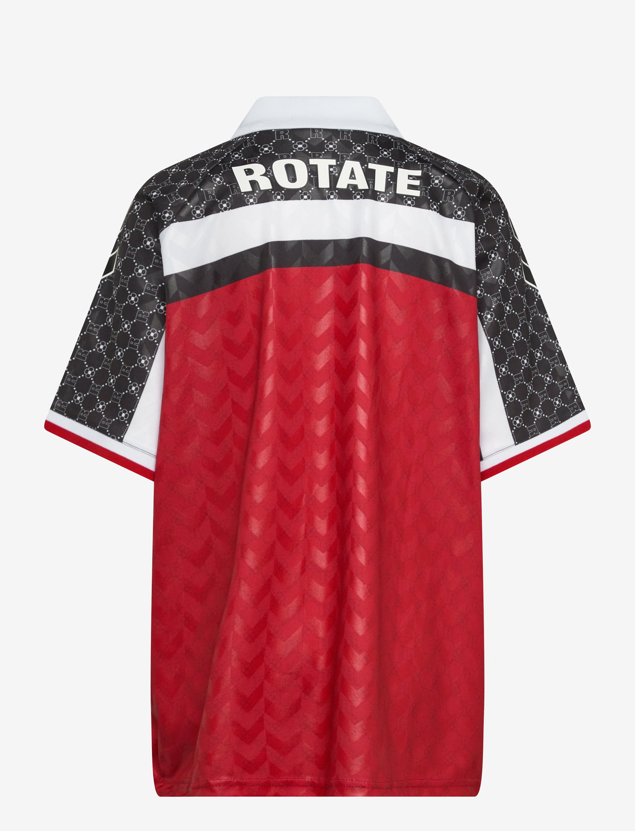 Hummel - DBU-ROTATE WOMAN 25 HOME JRS S/S KI - short-sleeved polos - tango red - 1