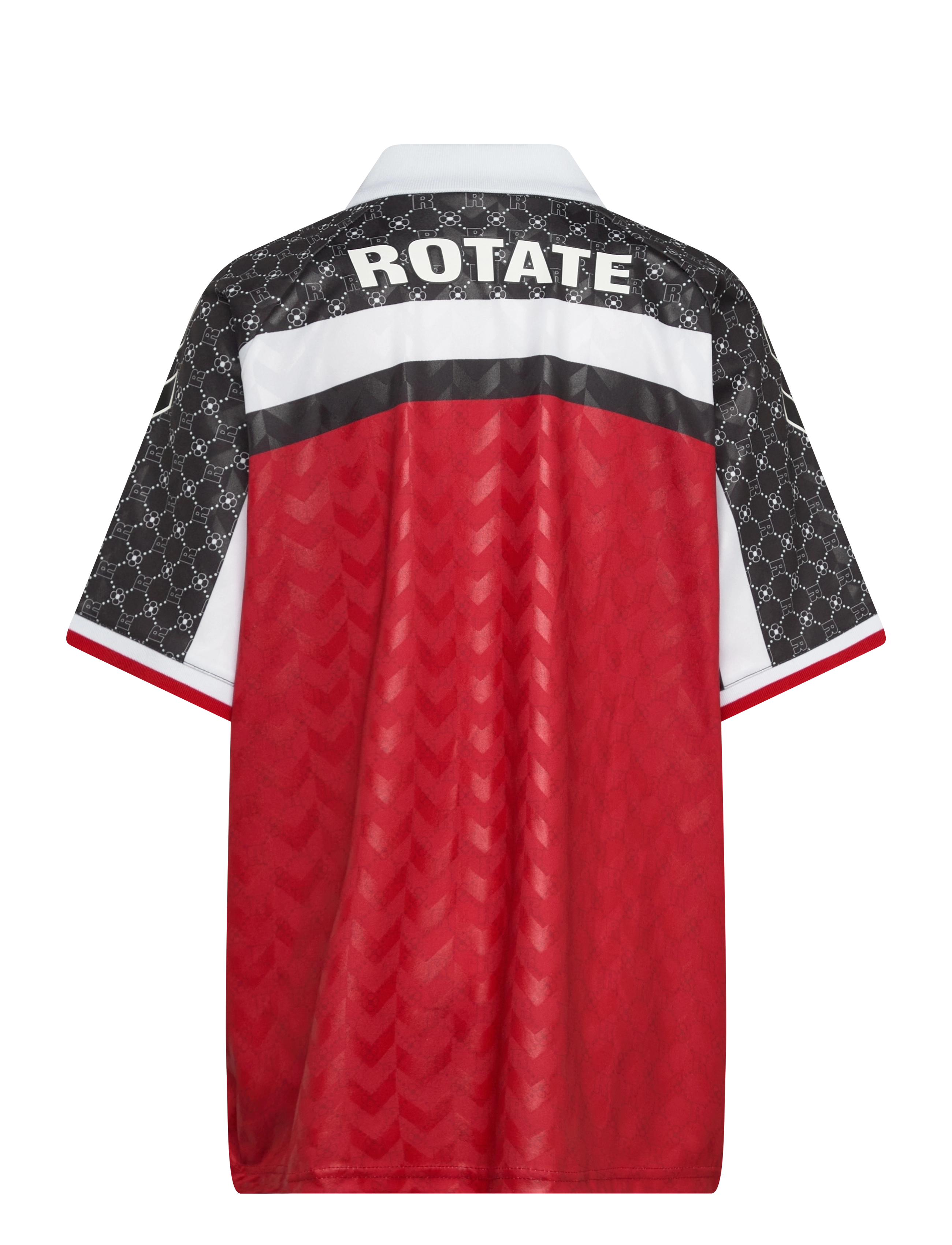 Hummel - DBU-ROTATE WOMAN 25 HOME JRS S/S KI - polos à manches courtes - tango red - 1